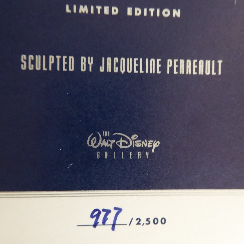 NEW 2000 LE #977/2500 WALT DISNEY GALLERY SNOW WHITE EVIL QUEEN PORCELAIN FIGURE - Picture 16 of 16